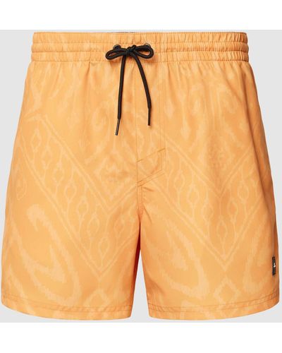 O'neill Sportswear Badehose mit Allover-Motiv-Print Modell 'CALI' - Orange