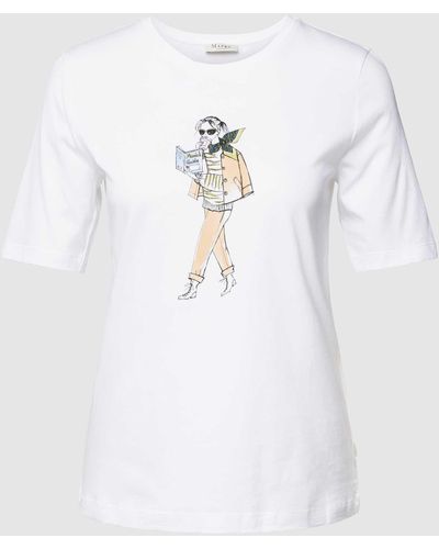 maerz muenchen T-Shirt mit Motiv-Print - Weiß