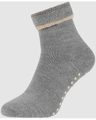 Esprit Socken mit rutschfester Sohle - Grau