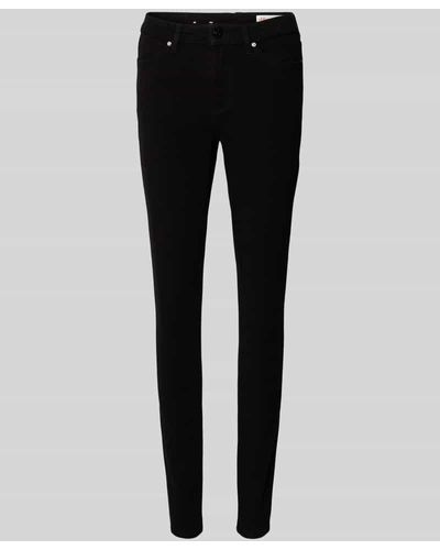 S.oliver Skinny Fit Jeans im 5-Pocket-Design Modell 'IZABELL' - Schwarz