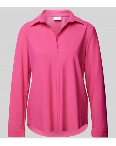 Sportalm Bluse mit Umlegekragen - Pink