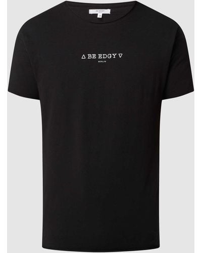 Be Edgy T-shirt Van Slubjersey - Zwart