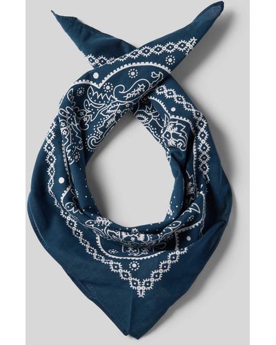 Levi's Schal mit Paisley-Muster - Blau