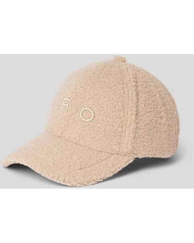 IRO Basecap mit Label-Stitching - Weiß
