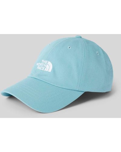 The North Face Basecap mit Label-Stitching Modell 'Norm' - Blau