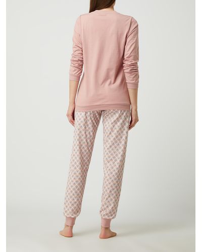 CALIDA Pyjama Van Katoen - Roze