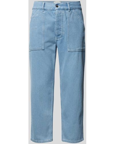Nanushka Jeans im 5-Pocket-Design - Blau