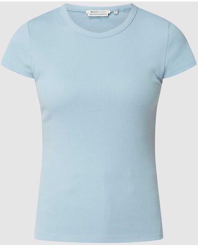 Tom Tailor Denim T-Shirt mit Stretch-Anteil - Blau