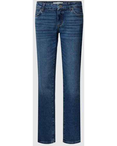 Marc O' Polo Regular Fit Jeans im 5-Pocket-Design - Blau