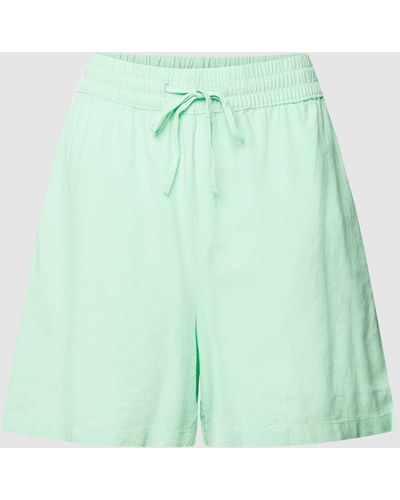 B.Young Shorts mit elastischem Bund Modell 'Falakka' - Grün