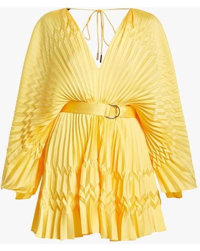 Acler Women's Harrow Dress - Yellow