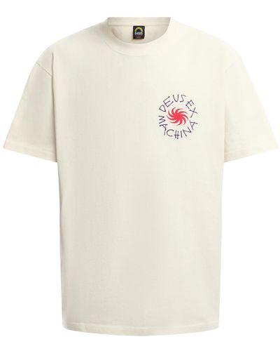DEUS Men's Custom Leisure T-shirt - White