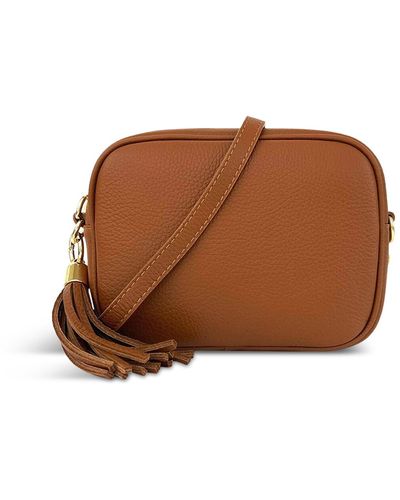 Apatchy London Women's Leather Crossbody Bag - Brown