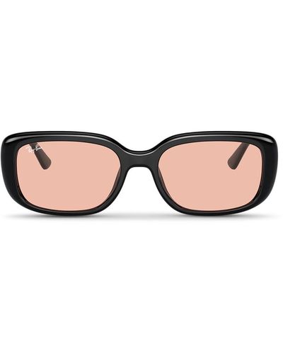 Ray-Ban Women's Rb4421d Tinted Lense Acetate Sunglasses - Black