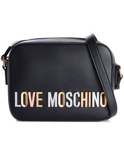 Love Moschino Women's Crossbody Camera Bag - Black