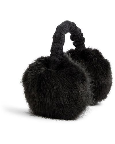Barts Women's Fur Earmuffs - Black