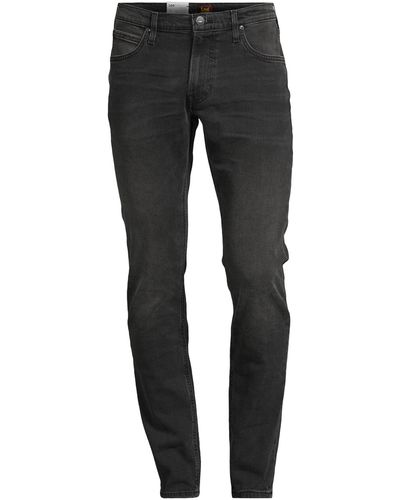 Lee Jeans Men's Luke Slim Tapered Fit Jeans - Black