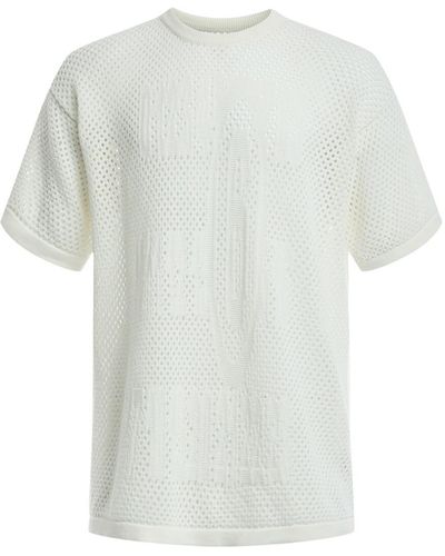 MM6 by Maison Martin Margiela Men's Stretched Number T-shirt - White