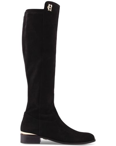 Holland Cooper Women's Albany Knee Boots - Black