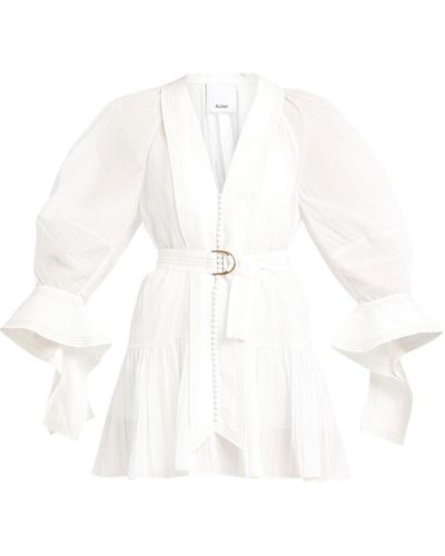 Acler Women's Greenwell Mini Dress - White