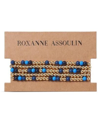 Roxanne Assoulin Women's True Blue Bracelet Bunch - White