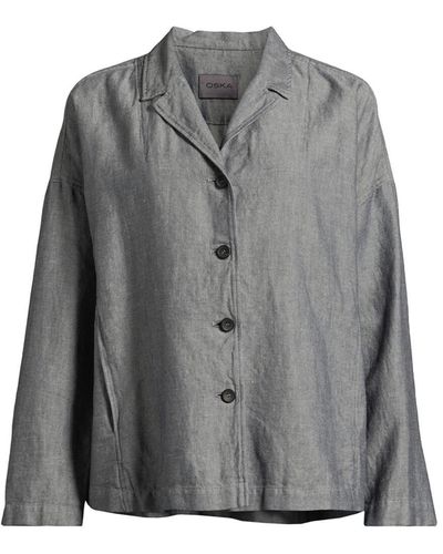 Oska Women's Jacket Nelken 408 - Grey