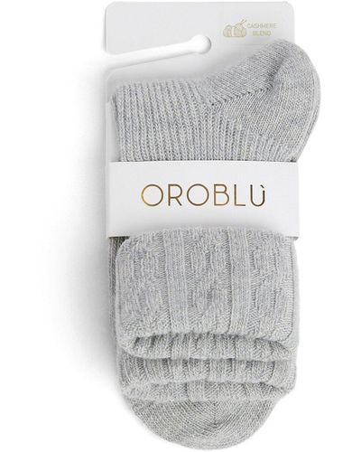 Oroblu Women's Hilda Socks - White