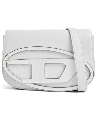 DIESEL Women's 1dr M Shoulder Bag - White