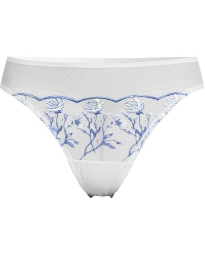 Skarlett Blue Women's Enamoured Thong - White
