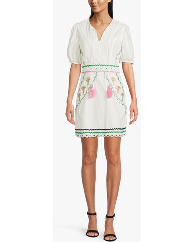 Never Fully Dressed Women's Cocktail Party Dress - White