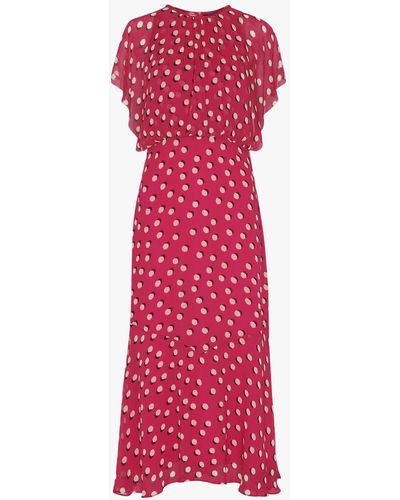 Whistles spot clearance print maxi dress