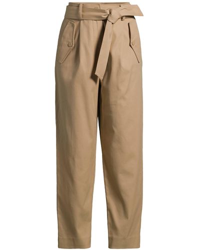 Weekend by Maxmara Women's Occhio Paper Trousers - Natural