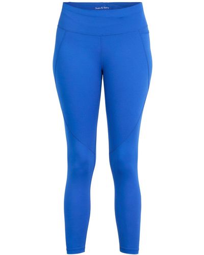 Sweaty Betty Women's Power 7/8 Workout Stretch-jersey leggings - Blue