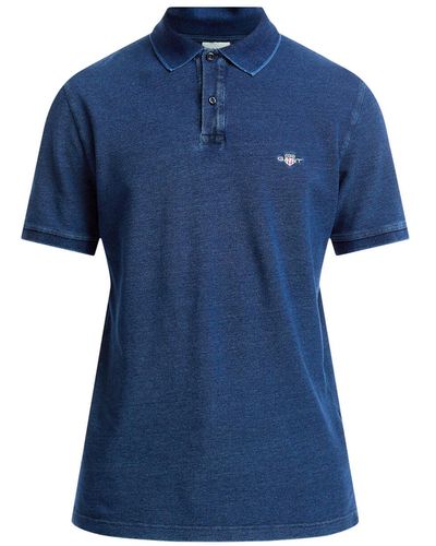 GANT Men's Piqué Polo Shirt - Blue