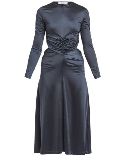 Day Birger et Mikkelsen Women's Caron Glossy Stretch Dress - Blue