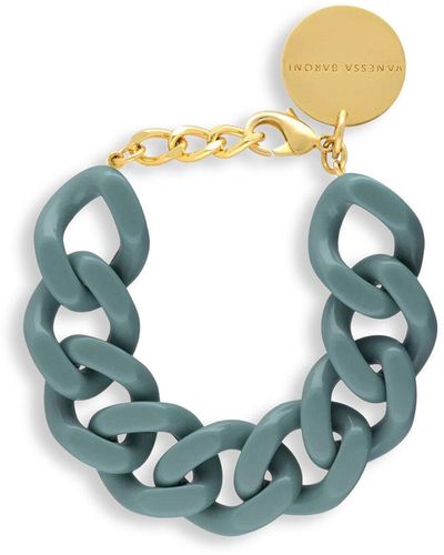 Vanessa Baroni Women's Flat Chain Bracelet - Blue