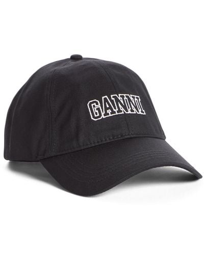Ganni Women's Cap Hat - Black