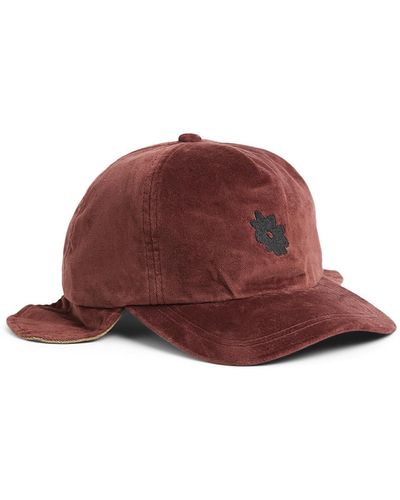 Paul Smith Men's Men Cap Ear Flap Velvet - Brown