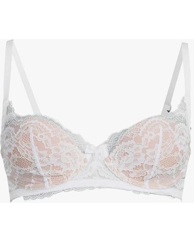 Skarlett Blue Women's Minx Balconette T Shirt Bra - White