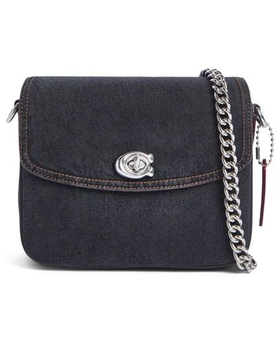 COACH Women's Cassie Mini Crossbody 19 - Blue