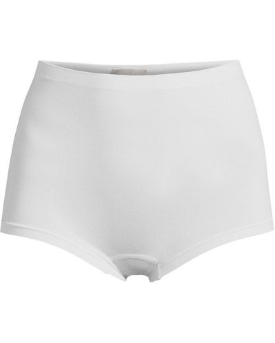 Hanro Women's Touch Feeling Boy Shorts - White