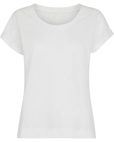 Whistles Women's Wilma Scoop Neck T-shirt - White