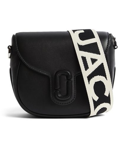 Marc Jacobs Women's The J Marc Small Saddle Bag - Black