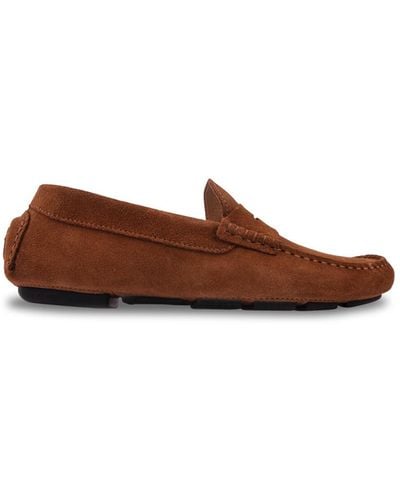 Sole Men's Charles Driver Shoes - Brown
