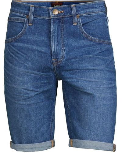 Lee Jeans Men's Denim Shorts - Blue