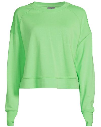 Sweaty Betty Women's After Class Crop Sweatshirt - Green