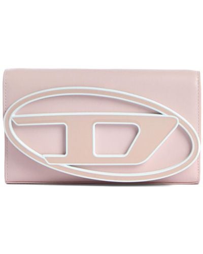DIESEL Women's 1dr Wallet Strap - Pink
