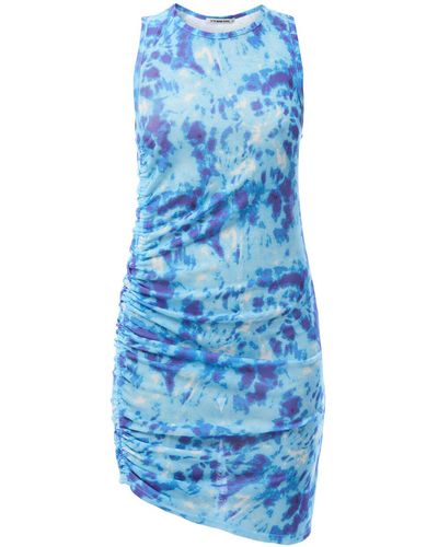It's Now Cool Women's Rouch Dress - Blue