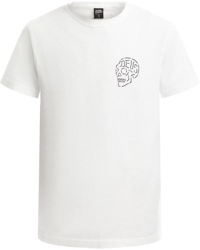 DEUS Men's Venice Skull T-shirt - White