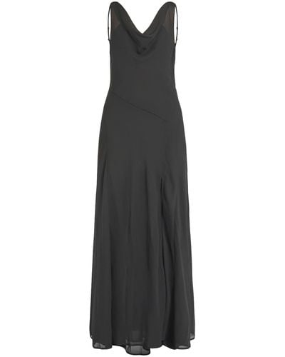 Holzweiler Women's Ditte Chiffon Dress - Black
